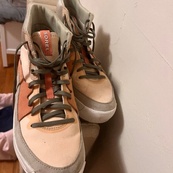 ⚡ SOREL Platform High-Top Sneakers | Women’s 7.5 ⚡ EUC - Picture 4 of 5